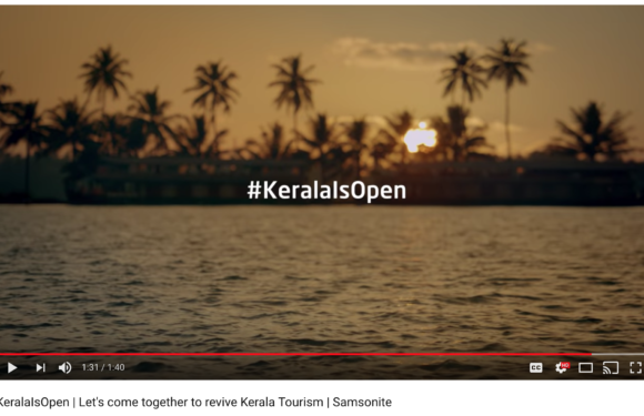 Samsonite does it right, with Kerala Is Open!
