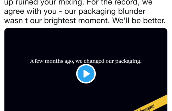 Ogilvy helps Schweppes South Africa apologize with disarming humor