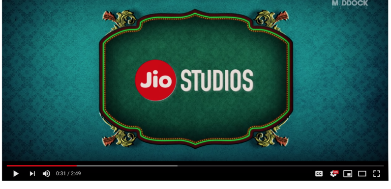 Jio Studios’ trailer has, “Mera data khatam ho gaya”. Did they think through this?
