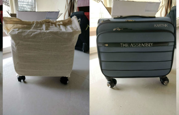 The Valise, from Assembly, seems really like thoughtful business luggage!