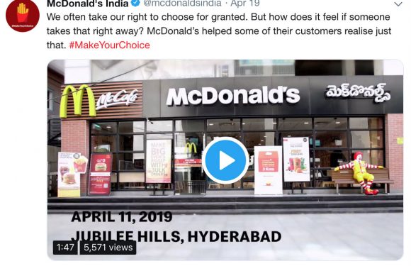 3 reasons why I did not like that McDonald’s India ‘voting’ stunt