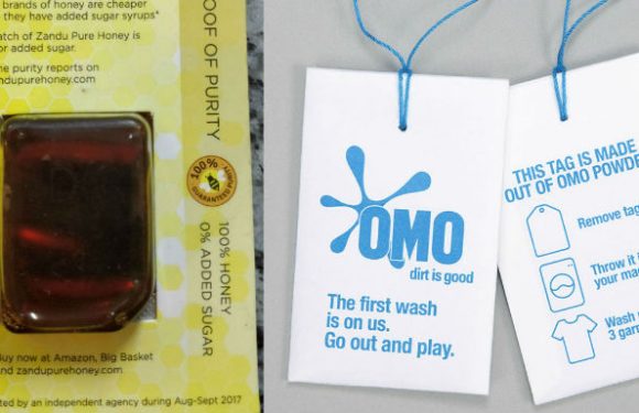 Sampling innovation – Zandu Pure Honey and Omo detergent