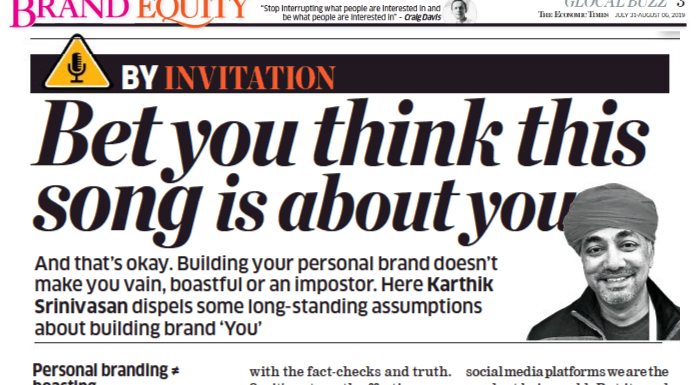 5 compelling reasons why you should take your personal branding seriously