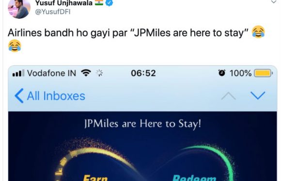 “I have miles to go… before I let Indians know that I’m not associated with a defunct airlines brand” —JPMiles