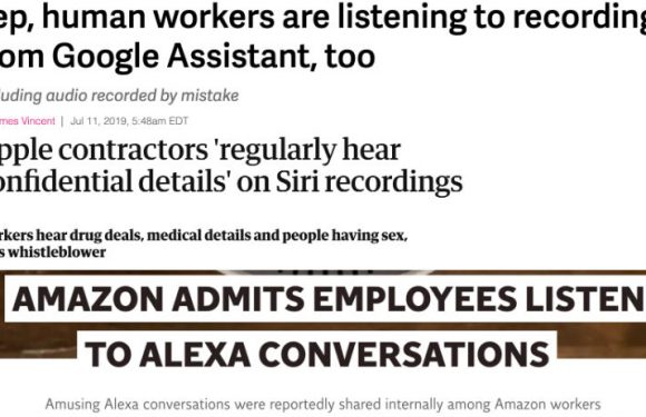 Are you listening… Siri, Google and Alexa?