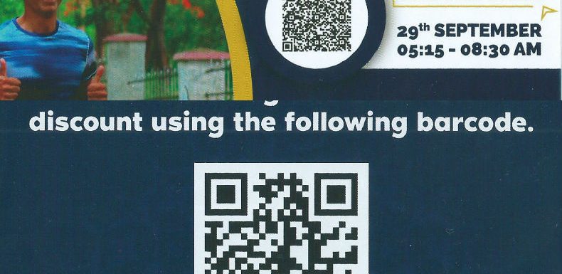QR codes in newspaper inserts