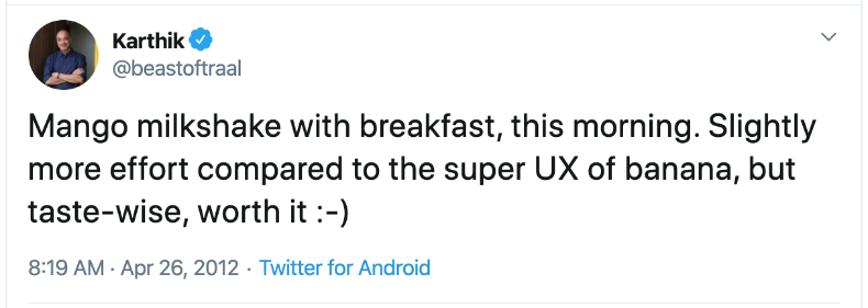 The UX of a banana