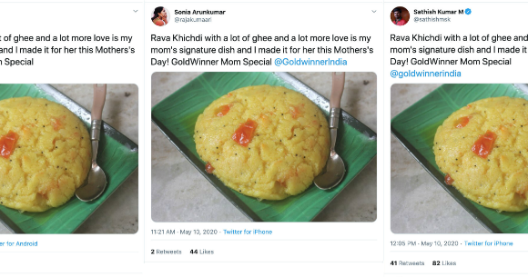 Gold Winner unleashes fake mother love for Mother’s Day 2020