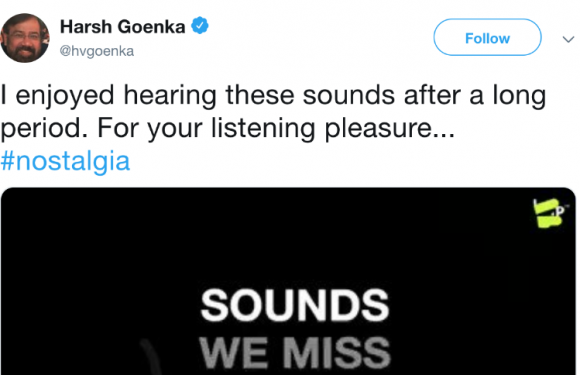 About Harsh Goenka on Twitter