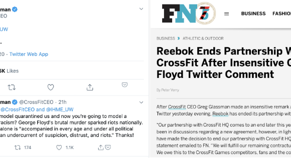 CrossFit CEO’s Twitter trainwreck