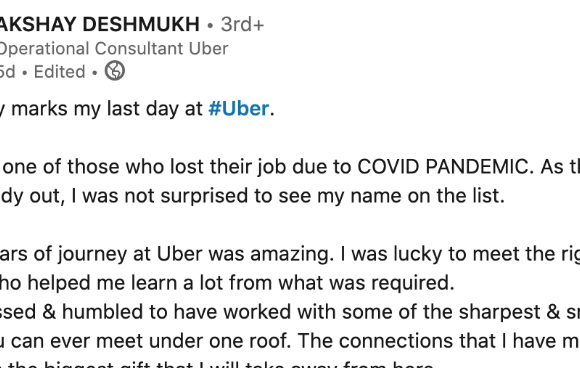 Laid-off employees power corporate communications win for Uber!