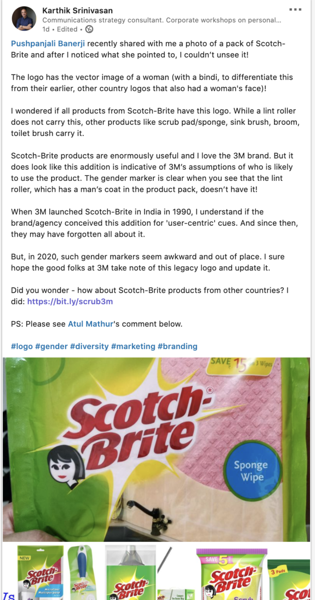 Scotch brite dishwands image