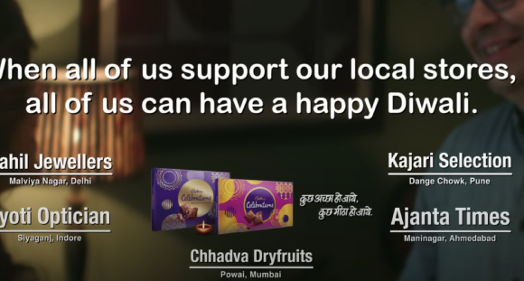 The trouble with that “This is not just a Cadbury ad”