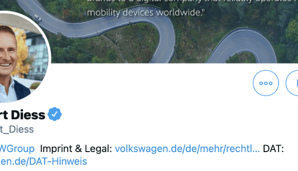 VW CEO’s opening gambit on Twitter