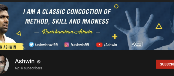 The personal re-branding of Ravichandran Ashwin