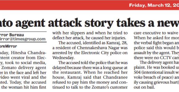 Zomato’s response is a lesson in corporate communication