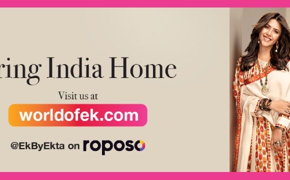 Roposo in the print ad