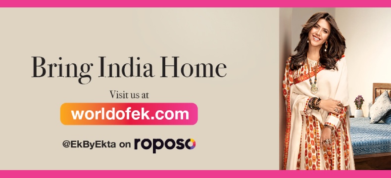 Roposo in the print ad