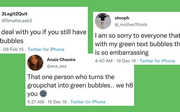 Apple, the ‘green bubble’ bully