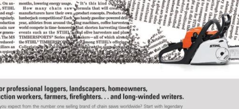 Text, columns, space… idea!