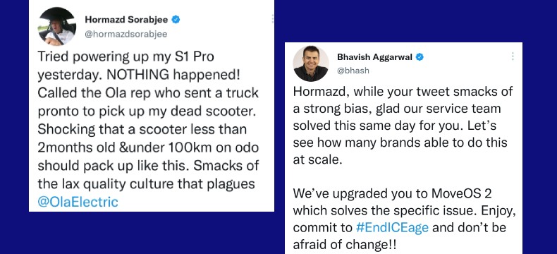 Ola, Bhavish, Hormazd, Twitter – again!