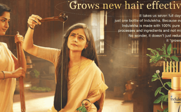 Emami’s Kesh King gets on Indulekha’s hair