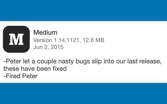 Releasing release notes from their monotony