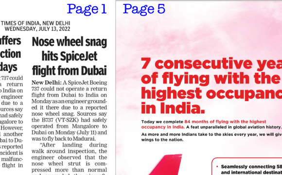 SpiceJet hits turbulence… in crisis management