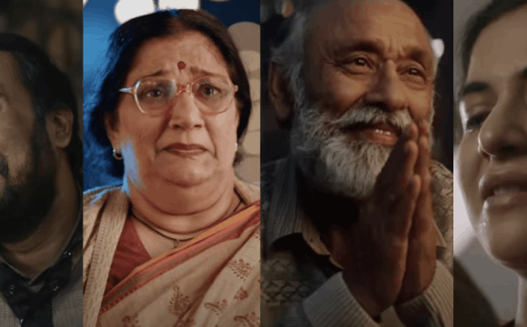 Reactions of people in ads and social status